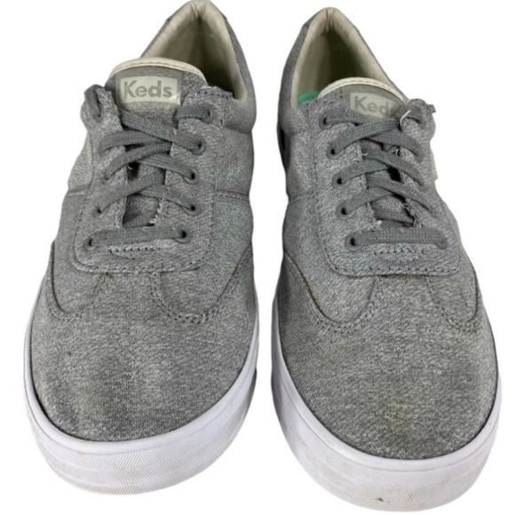 Womens Light Grey Canvas Keds size9 - Picture 1 of 7